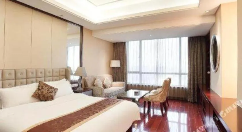Bed in Howard Johnson by Wyndham Sunshine Plaza Ningbo