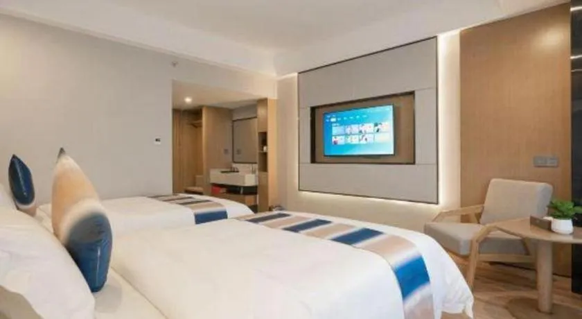 Bed in Zhangjiajie Fulante News Business Hotel