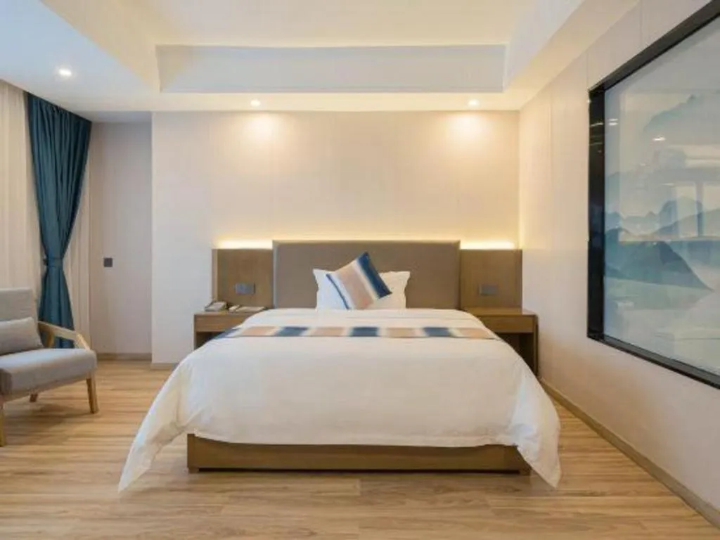 Bed in Zhangjiajie Fulante News Business Hotel