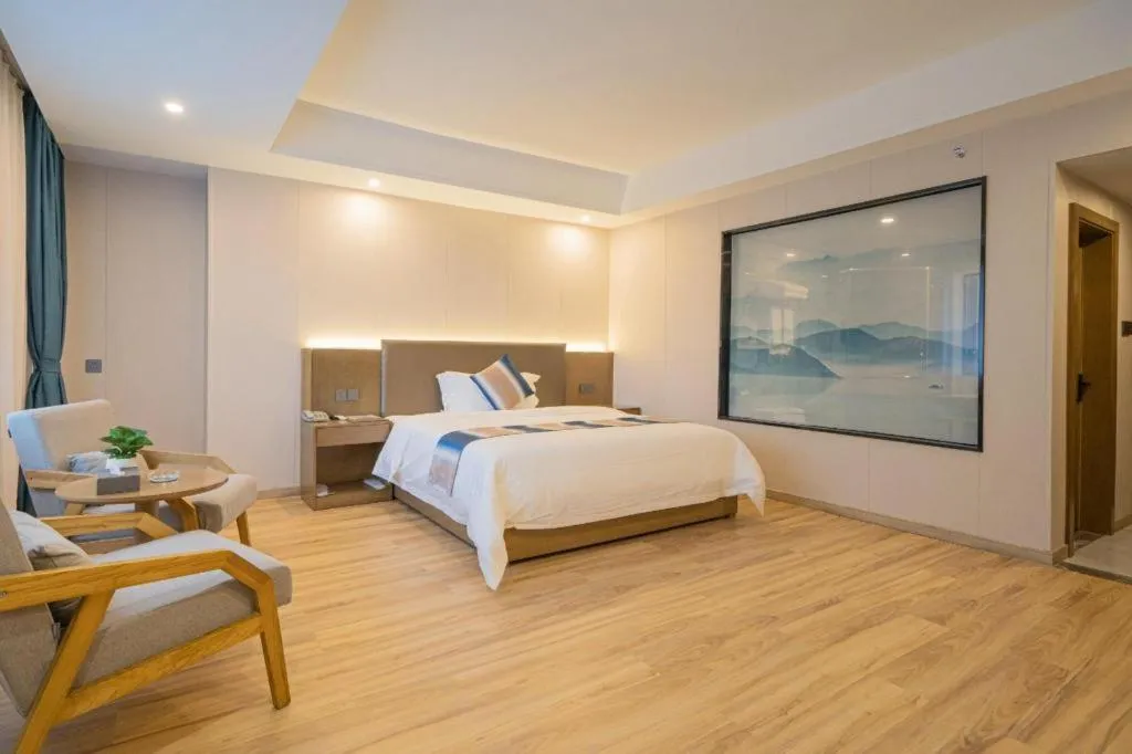 Bed in Zhangjiajie Fulante News Business Hotel