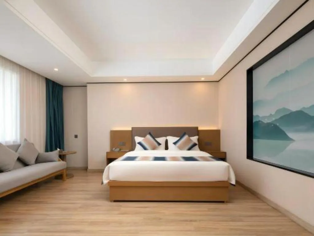 Bed in Zhangjiajie Fulante News Business Hotel