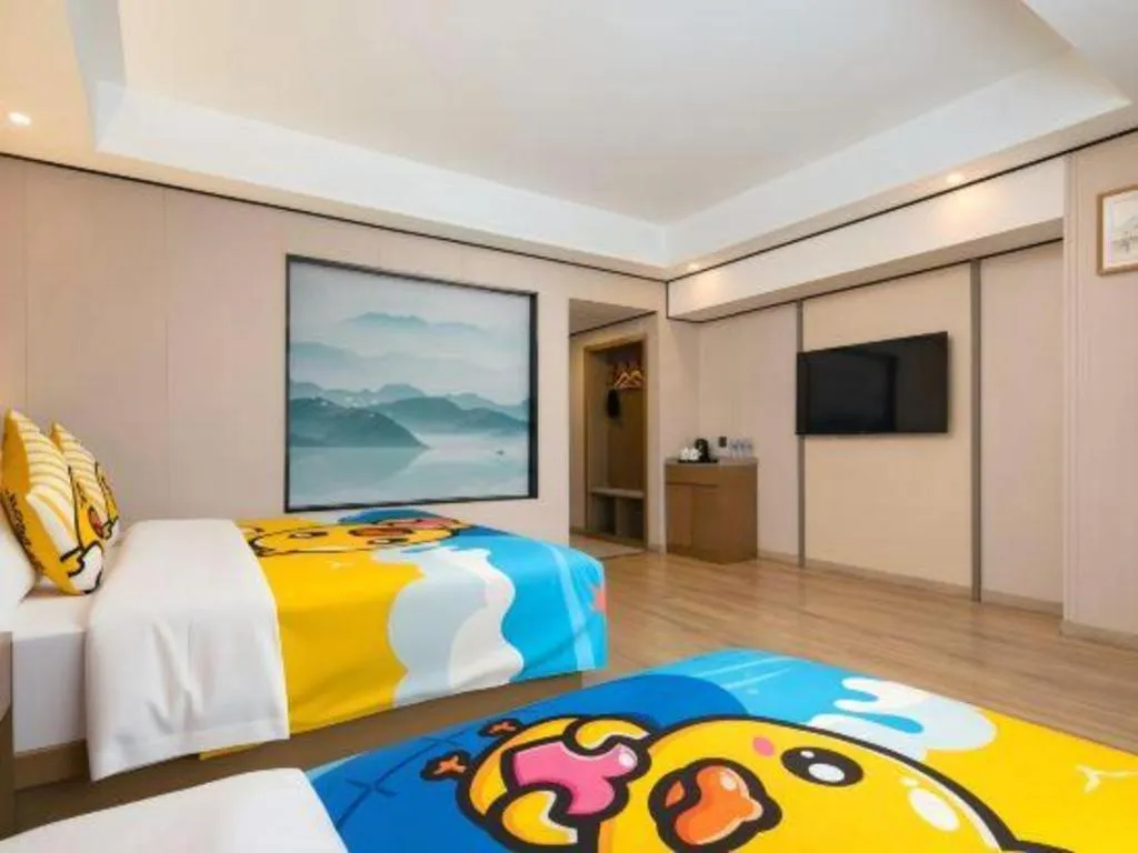 Bed in Zhangjiajie Fulante News Business Hotel