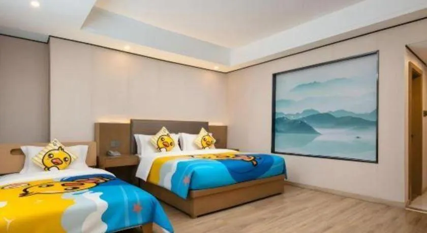 Bed in Zhangjiajie Fulante News Business Hotel