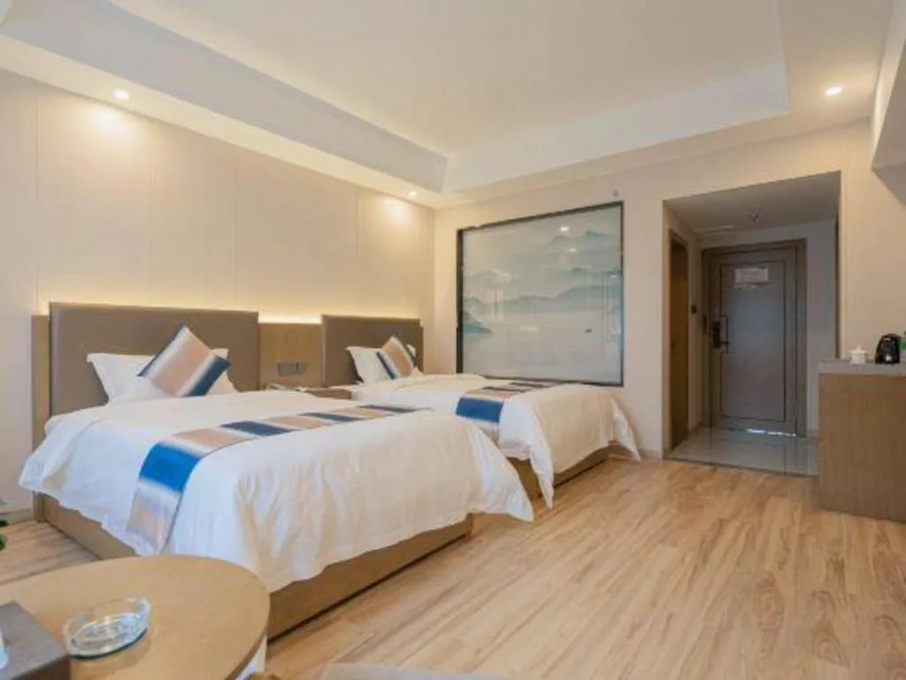 Bed in Zhangjiajie Fulante News Business Hotel