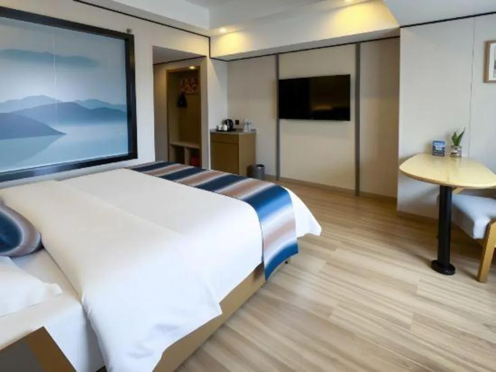 Bed in Zhangjiajie Fulante News Business Hotel