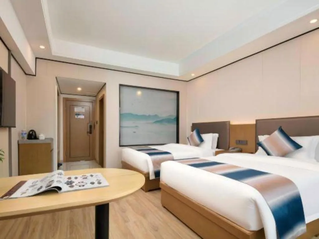 Bed in Zhangjiajie Fulante News Business Hotel