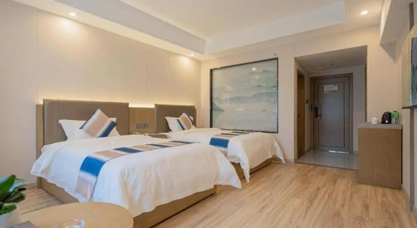 Bed in Zhangjiajie Fulante News Business Hotel