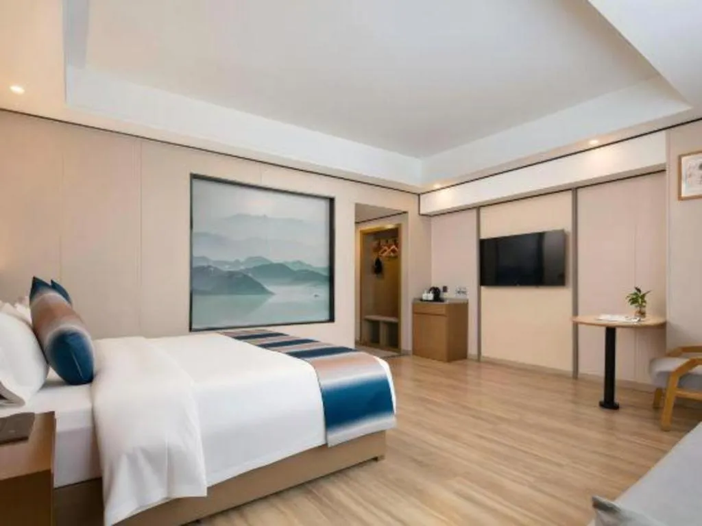 Bed in Zhangjiajie Fulante News Business Hotel