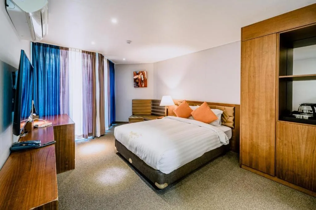 Bed in Hotel One Byeonsan