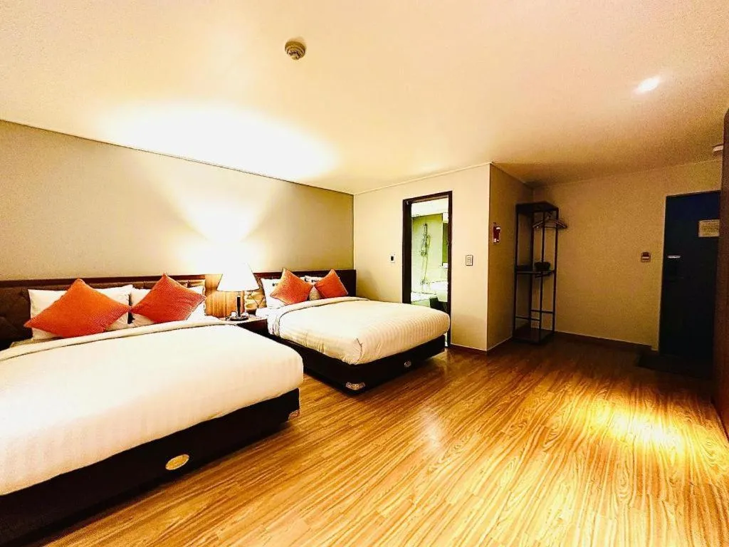 Bed in Hotel One Byeonsan