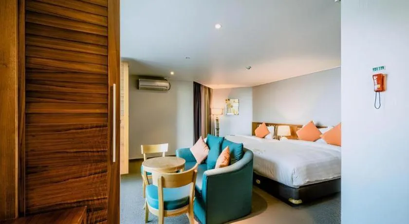 Bed in Hotel One Byeonsan