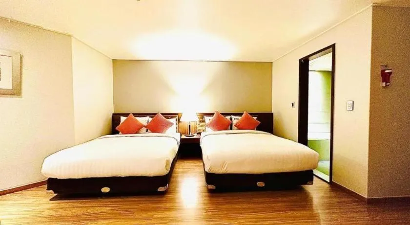 Bed in Hotel One Byeonsan