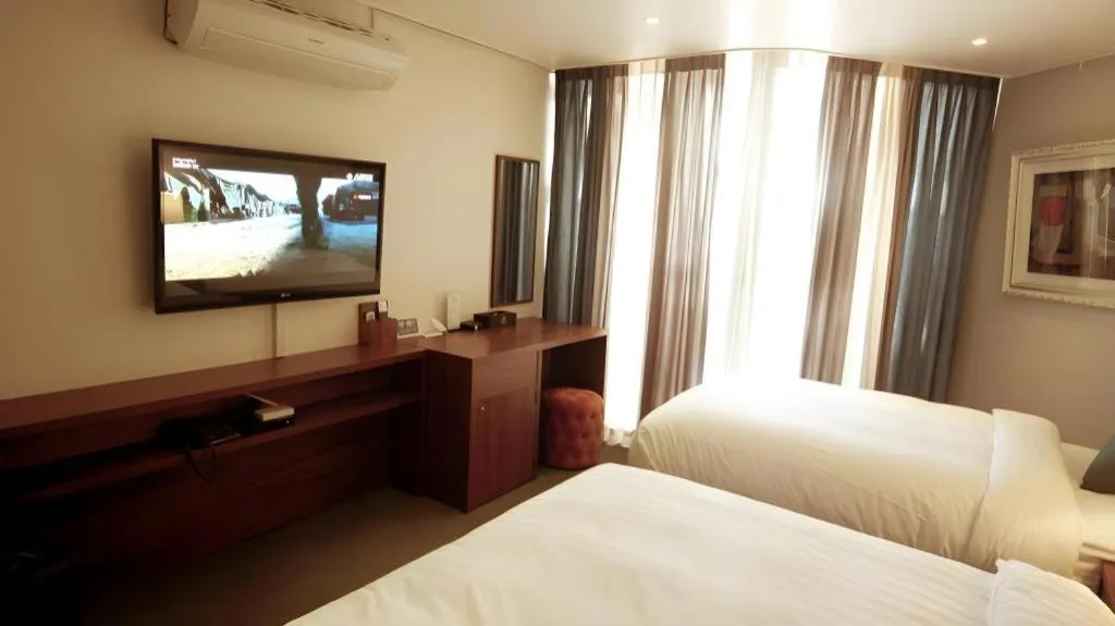 Bed in Hotel One Byeonsan