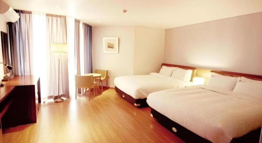 Bed in Hotel One Byeonsan