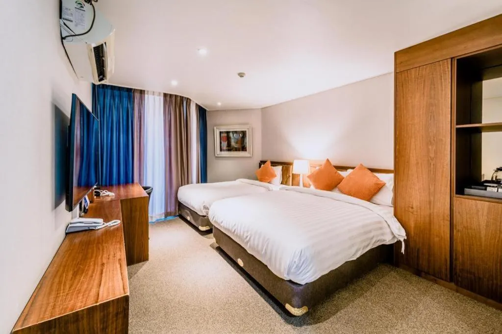 Bed in Hotel One Byeonsan