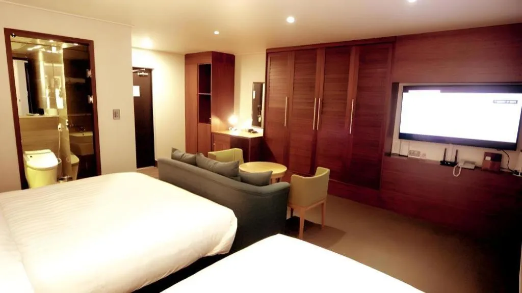 Bed in Hotel One Byeonsan