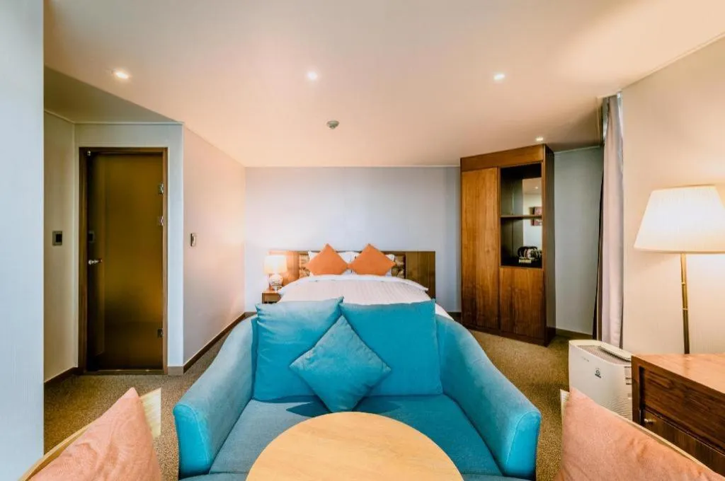 Bed in Hotel One Byeonsan