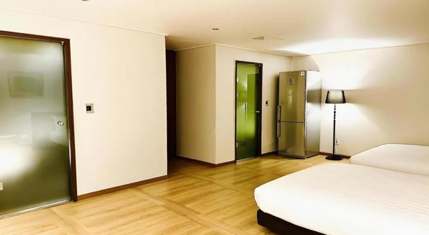 Bed in Hotel One Byeonsan