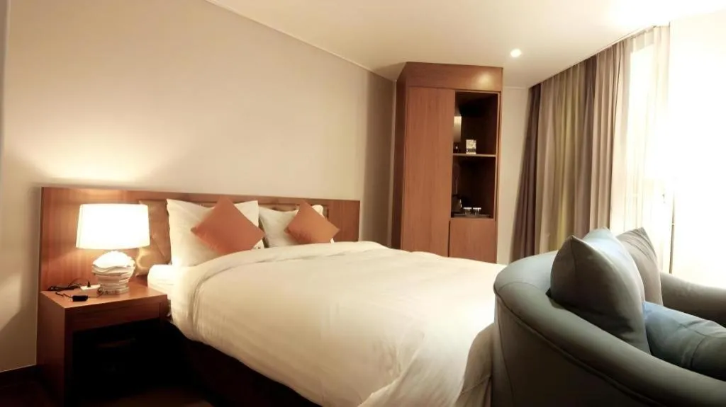 Bed in Hotel One Byeonsan