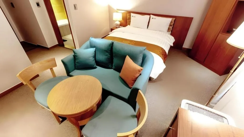 Bed in Hotel One Byeonsan