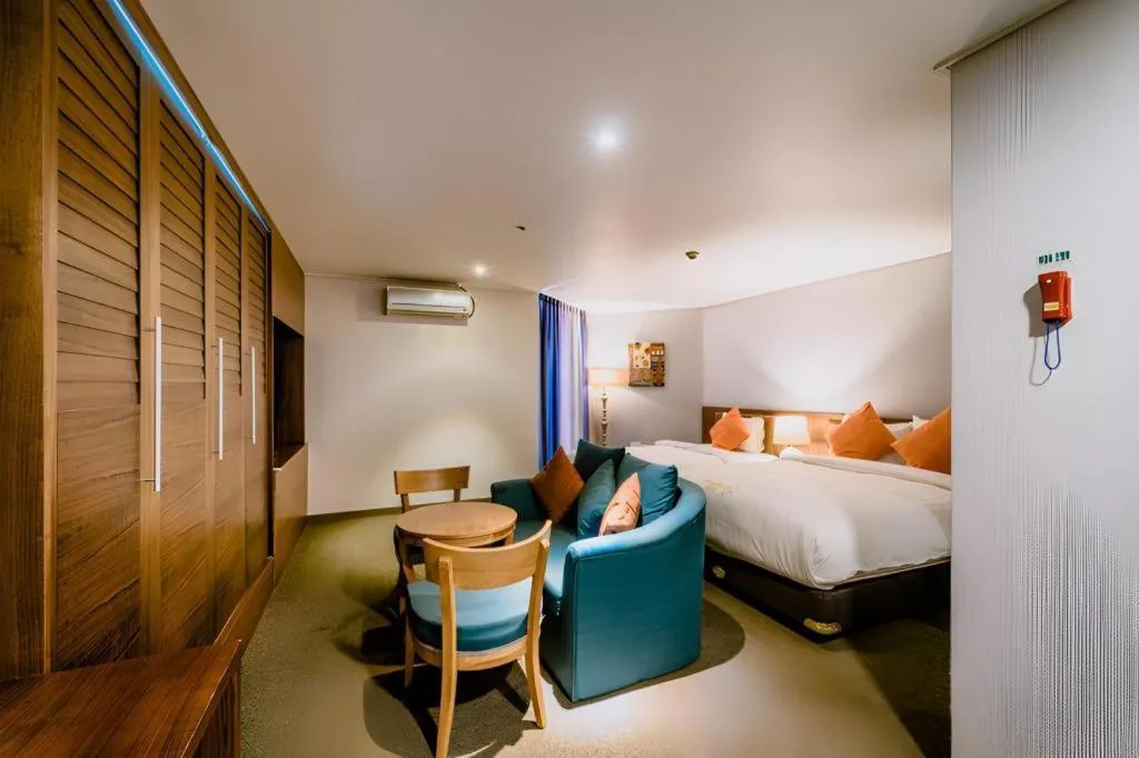 Bed in Hotel One Byeonsan