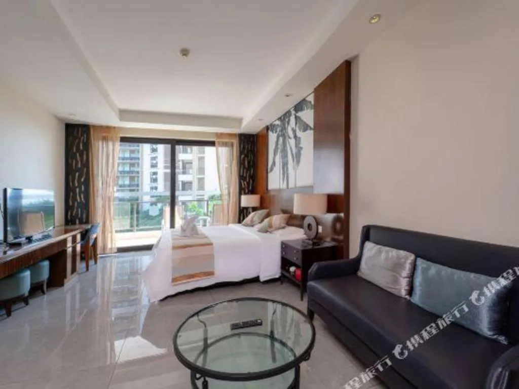 Bed in Boao Holliyard Hotel