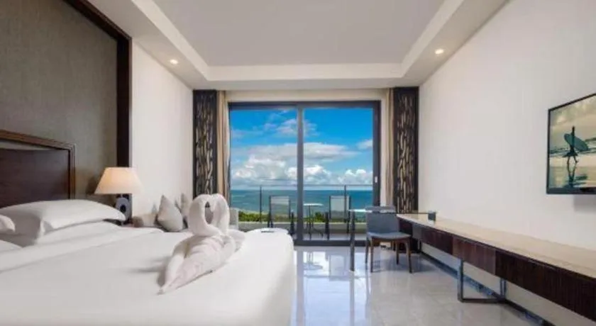 Bed in Boao Holliyard Hotel