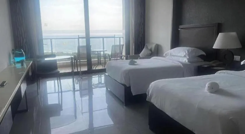 Bed in Boao Holliyard Hotel