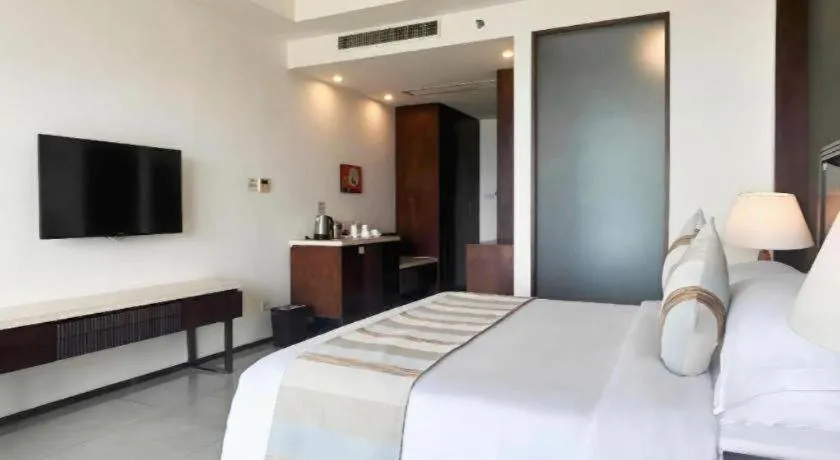 Bed in Boao Holliyard Hotel