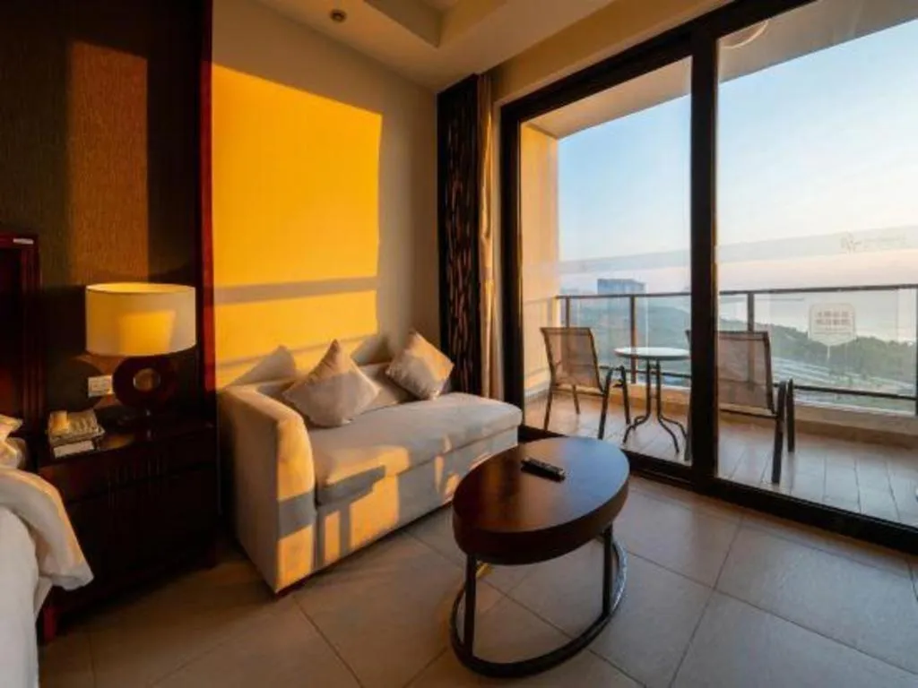 Bed in Boao Holliyard Hotel