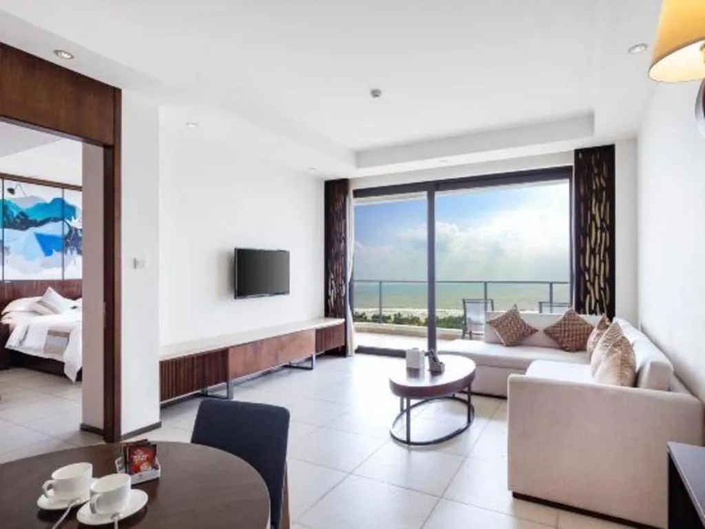 Bed in Boao Holliyard Hotel