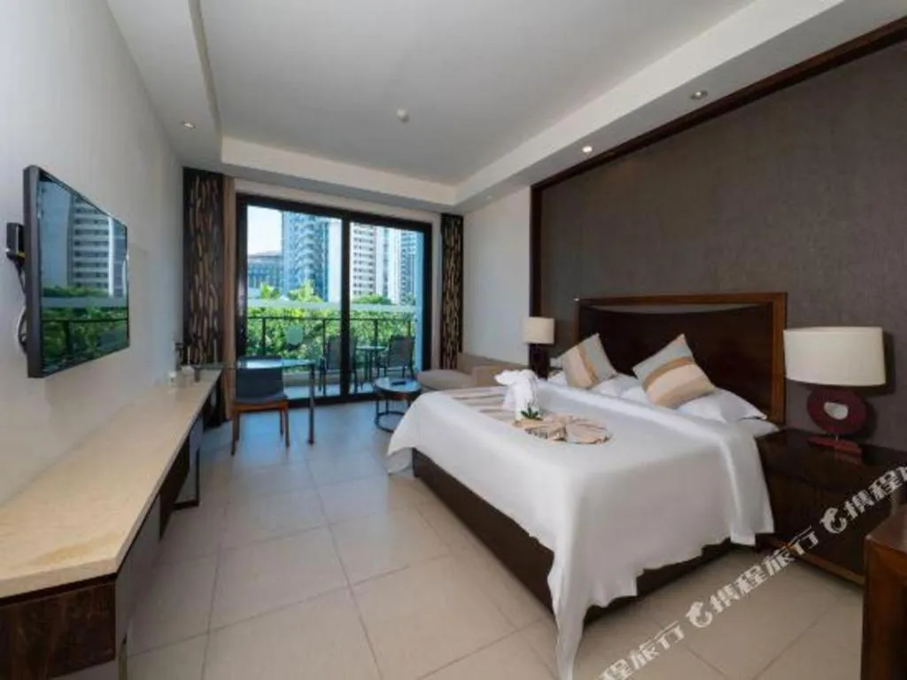 Bed in Boao Holliyard Hotel