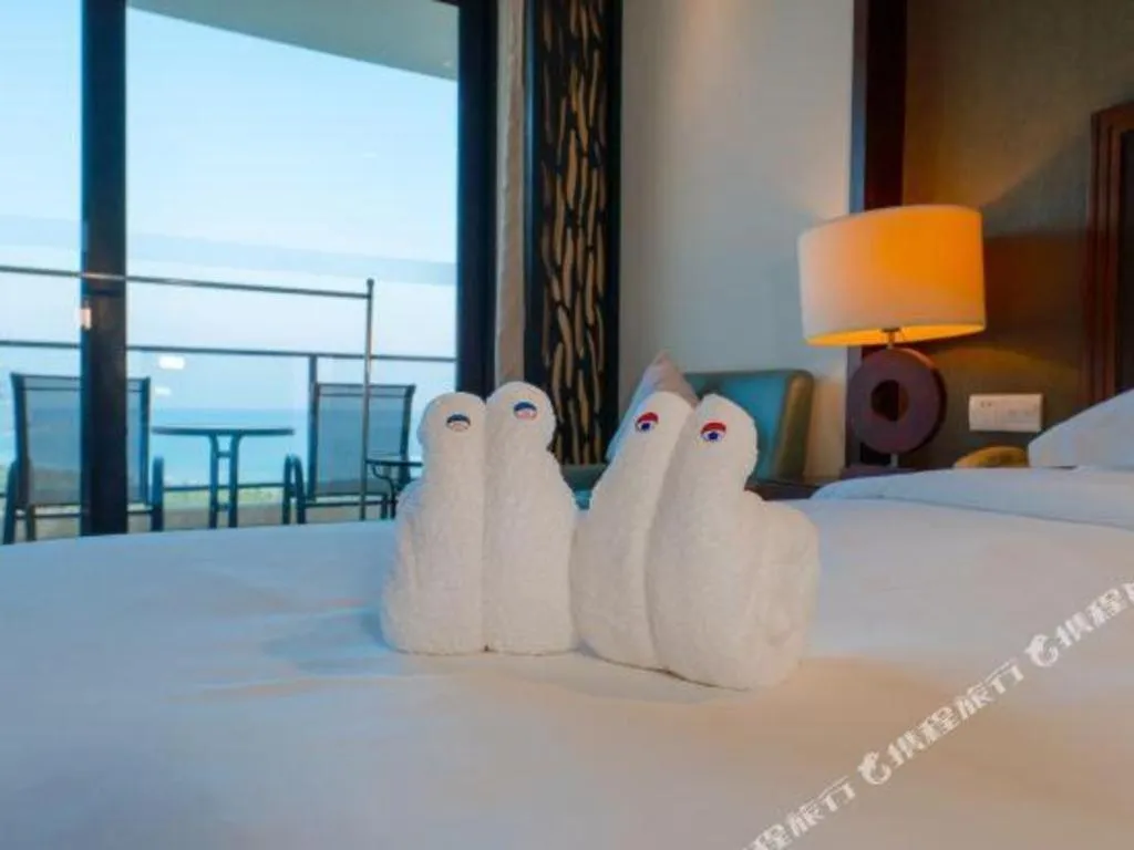 Bed in Boao Holliyard Hotel