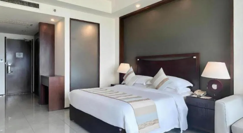 Bed in Boao Holliyard Hotel