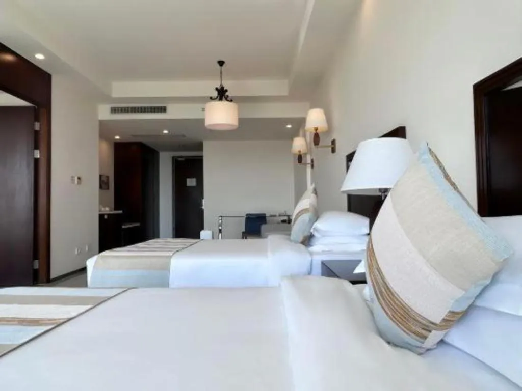 Bed in Boao Holliyard Hotel