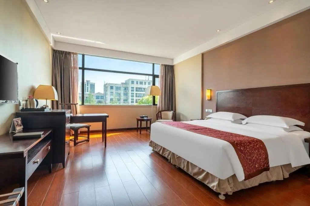 Bed in Ramada by Wyndham Suzhou Luzhi