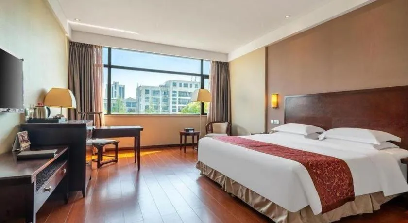 Bed in Ramada by Wyndham Suzhou Luzhi