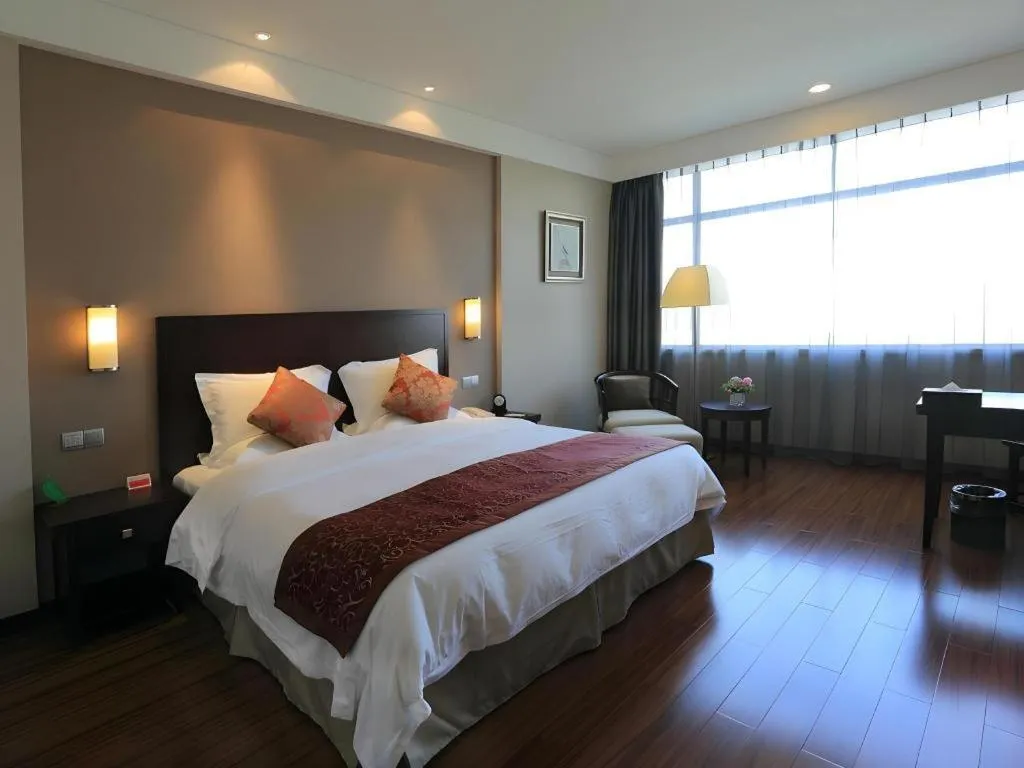 Bed in Ramada by Wyndham Suzhou Luzhi