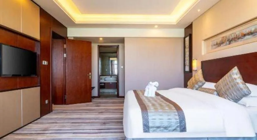 Bed in Ramada by Wyndham Suzhou Luzhi