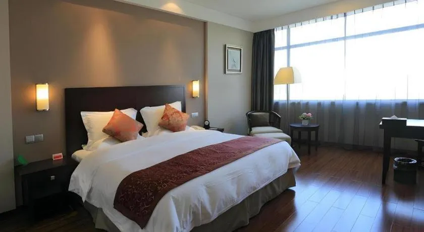 Bed in Ramada by Wyndham Suzhou Luzhi