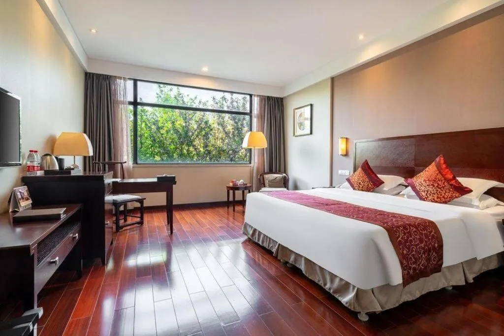 Bed in Ramada by Wyndham Suzhou Luzhi