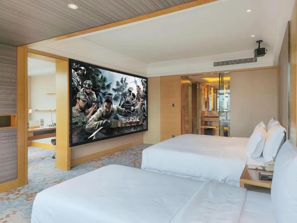 Bed in Grand Skylight International Hotel Guiyang