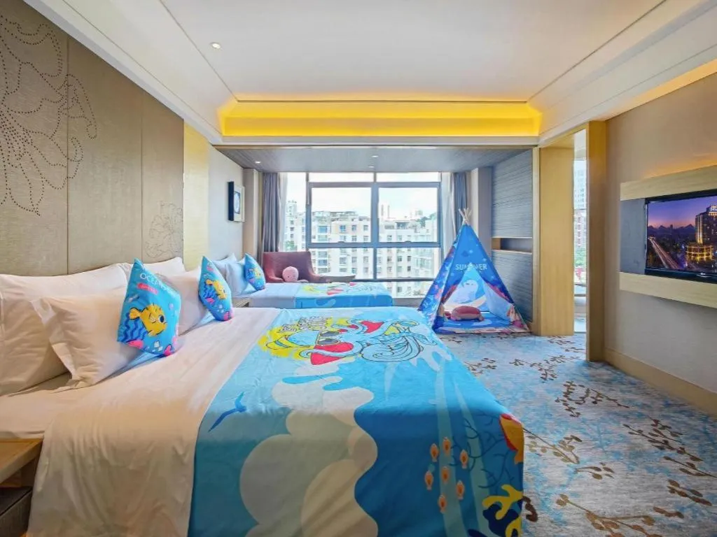 Bed in Grand Skylight International Hotel Guiyang