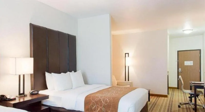 Bed in Comfort Suites Mandeville - Covington