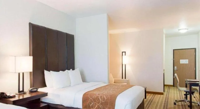 Bed in Comfort Suites Mandeville - Covington