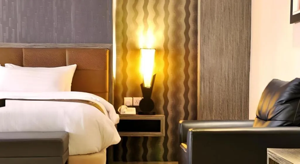 Bed in Zia Hotel Boutique Batam