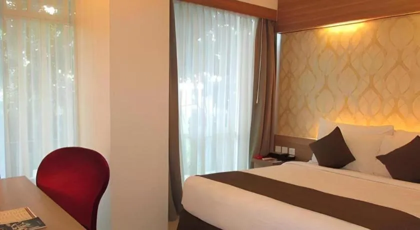 Bed in d'primahotel Mega Kuningan