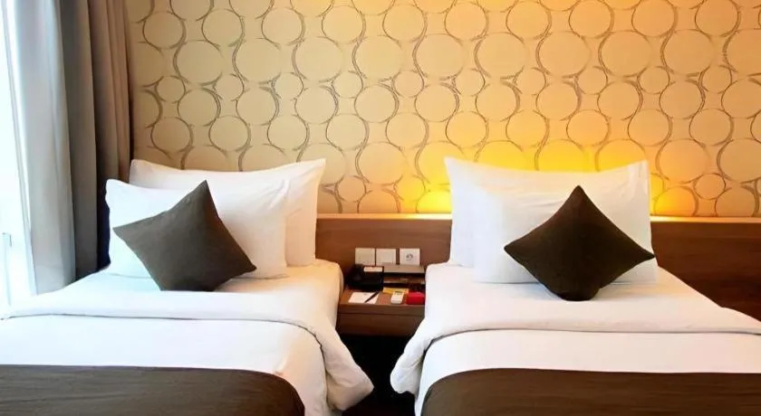 Bed in d'primahotel Mega Kuningan