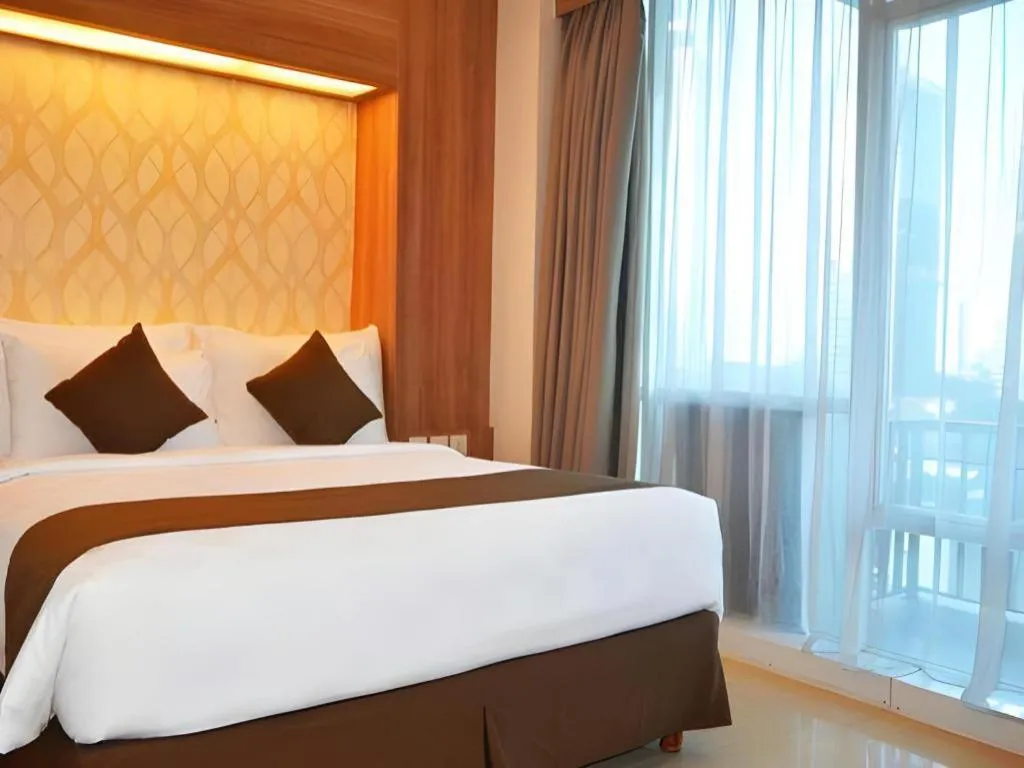 Bed in d'primahotel Mega Kuningan