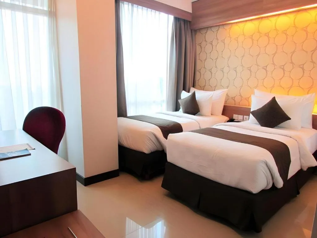 Bed in d'primahotel Mega Kuningan
